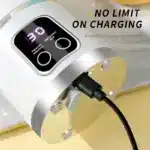 10 Blades Portable Fruit Juicer 450ml Capacity 3 Gears USB Rechargeable Blender Ice Crusher Shakes Smoothies Juicer Cup 40W - Image 5