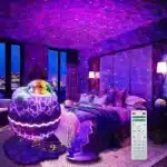 Galaxy & Dinosaur Egg Projector Lamp – Bluetooth Starry Sky Night Light with Remote (Kids & Adults Bedroom Projector) - Image 2