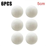 6pcs Eco-Friendly Wool Dryer Balls - Natural Fabric Softener, Reduce Static & Shorten Drying Time- Chemical-Free - Image 10