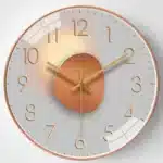 8 Inch Silent Wall Clock | Modern Light Luxury No Ticking Decorative Clock | Stylish Quiet Sweep Movement Wall Clock for Living Room Bedroom Study and Office - Image 11