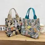 Cute Cat Pattern Top-Handle Bag – Retro Women’s Mommy & Shopping Handbag (Fashionable Portable Tote) - Image 3