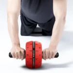 Big Ab Roller for Abs Workout Ab Roller Wheel Exercise Equipment For Core Workout Abdominal Wheel Roller For Home Gym Muscle - Image 3