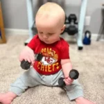 Baby Dumbbell Toy Children's Mini Dumbbells Set for Kids Fitness Physical Development Safe Silicone Hand Weights Toy for Baby - Image 3