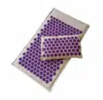 Nature Linen Coconut Palm Massage Yoga Mat 74x44cm Lotus Spike Acupressure Mat Cushion Sport Pillow Mat with Bag PVC - Image 25