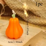 1Pc Pumpkin Shaped Scented Candle Handmade Wax Home Party Table Decor,For Halloween decorations and Halloween gifts - Image 2