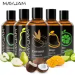 MAYJAM 100ml Aromatherapy Fragrance Oil Coconut Strawberry Blueberry Cranberry Peach Cherry Fruit Aroma Oil for Reed Diffuser