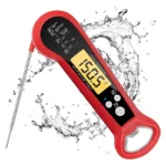 LMETJMA Digital Meat Thermometer Instant Read Meat Thermometer Digital with Probe Food Thermometer for Cooking Grilling JT-124