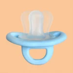 Soft Touch Silicone Baby Pacifier with Thumb Nipple, Newborn Soother, Baby Shower Gift - Image 3