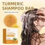 50g YILEST Turmeric Shampoo Bar for Hair Growth & Scalp Care – Natural Deep Cleansing, Silky & Dandruff-Free Hair - Image 2