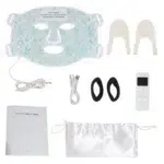 LED 8 Colors Face Mask and Neck Red Light  Near Infrared Therapy Anti Aging Wrinkle Acne Pore Oil Control Skin Tighten Whiten - Image 7