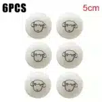 6pcs Eco-Friendly Wool Dryer Balls - Natural Fabric Softener, Reduce Static & Shorten Drying Time- Chemical-Free - Image 9