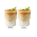 6/4/2/1Pcs American Coffee Mug Heat-Resistant Glass Cups Transparent Tea Mug Water Cup for Drinking Milk Beertea Juice Tumblers - Image 18