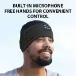 Bluetooth Earphones Sports Sleeping Headband Elastic Wireless Headphones Music Eye Mask Bluetooth Headset Headband USB Control - Image 5