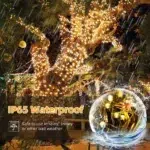 Solar String Lights Outdoor Waterproof Solar Fairy Lights 8 Modes LED String Lights for Garden Patio Wedding Decorations - Image 3