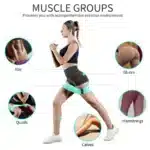 2025 Fabric Elastic Bands Fitness Resistance Bands Yoga Pilates Hip Circle Expander Bands Gym Training Home Workout Equipment - Image 5