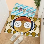Cartoon Funny Keroro Gunsou Frog Floor Mat Floor Carpet Kids Room Bedroom Decoration Balcony Anti-Slip Doormat Hotel - Image 2