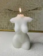 Stylish Women's Body Sculpted Candle - Aromatherapy Decoration for Home or Gift - Image 3