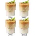 6/4/2/1Pcs American Coffee Mug Heat-Resistant Glass Cups Transparent Tea Mug Water Cup for Drinking Milk Beertea Juice Tumblers - Image 15