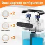 3000mAh  Automatic Foam and Gel Soap Dispenser Wall Mounted Smart Display Touchless Sensor Foam Dispensers Hand Washer Bathroom - Image 5