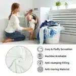 New Thick Milk Fleece Warm Blanket for Winter Artificial Lamb Cashmere Duvet Comforter Soft Warmth Weighted Blankets Quilt Core - Image 6