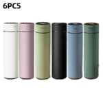 500ml Smart Water Bottle Stainless Steel Thermos Temperature Display Leakproof Vacuum Flask Coffee Cup Milk Mug Christmas Gift - Image 22