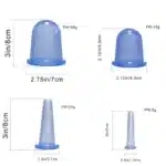 Silicone Vacuum Cupping Massage Jars Anti Cellulite Massage Facial Suction Cups Face Neck Lift Skin Scraping Guasha Anti Wrinkle - Image 5