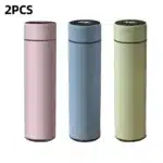 500ml Smart Water Bottle Stainless Steel Thermos Temperature Display Leakproof Vacuum Flask Coffee Cup Milk Mug Christmas Gift - Image 20