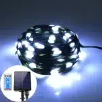 Leather LED Solar String Fairy Lights 100M Christmas Lights Waterproof Outdoor Garland High-Power Solar Lamp For Garden Decor - Image 8