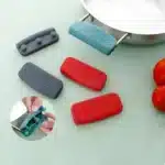 1Pair Of Silicone Handles Anti-Scalding Non-Slip SilicOne Pot Handle Cover Heat Insulation Handle Cover Kitchen Accessories - Image 3