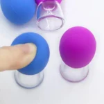 2/4 Pieces Facial Cupping Set Eye Face Vacuum Massage Anti Cellulite Cup Silicone Cupping Cups Massage Therapy Lift Glowing Skin - Image 3