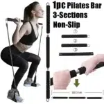 Workout Bar Fitness Resistance Bands Set Pilates Yoga Pull Rope Exercise Training Expander Gym Equipment for Home Bodybuilding - Image 15