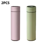 500ml Smart Water Bottle Stainless Steel Thermos Temperature Display Leakproof Vacuum Flasks Coffee Cup Milk Mug Christmas Gift - Image 14