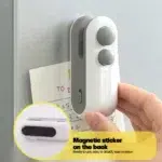 Mini Bag Sealer 2 in 1 Rechargeable Heat Seal With Cutter Magnet Bag Resealer Machine Plastic Bags Snack Bags Portable USB Food Package - Image 6