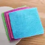 Magic Bamboo Fiber Cleaning Rags Dish Cloth Washing Towel Scouring Pad Kitchen Household Eco Friendly Reusable Microfiber 18x16cm 1 5PCS - Image 6