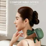 Neck Shoulder Massager Deep Tissue Shiatsu Back Cervical Massage Machine Bionic Electric Heated Fatigue Relief Relax Muscles - Image 2