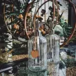 400ml Glass Soap Dispenser Refillable Bathroom Kitchen Lotion Pump UK - Image 6