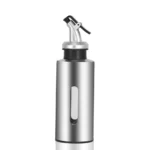 190ml Stainless Steel Oil Dispenser Bottle Leakproof Vinegar Sauce Pourer UK - Image 7