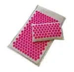 Nature Linen Coconut Palm Massage Yoga Mat 74x44cm Lotus Spike Acupressure Mat Cushion Sport Pillow Mat with Bag PVC - Image 28