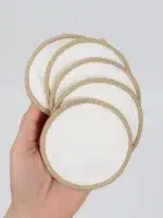 Reusable Makeup Remover Pads | 5, 10 and 20 Pack Washable Face Cleansing Puff Cloth | Soft Eco-Friendly Cosmetic Sponge Pads for Liquid and Cream Makeup Removal - Image 23