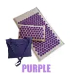Nature Linen Coconut Palm Massage Yoga Mat 74x44cm Lotus Spike Acupressure Mat Cushion Sport Pillow Mat with Bag PVC - Image 26