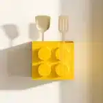 1/4pc Magnetic Storage Box Refrigerator Entrance Door Shelf Organizer Building Block Wall Mounted Rack Home Kitchen Decor Holder - Image 12