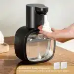 Wall Mounted Automatic Foam Soap Dispenser 500ml | Smart Touchless Induction Sensor Hand Washing Machine | USB Type-C Rechargeable IPX5 Waterproof Bathroom Dispenser - Image 9