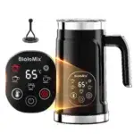 BioloMix 5-in-1 Smart Milk Frother w/LED Touch Display, Style Foam for Coffee & Lattes,Hot And Cold Foam Maker - Image 9