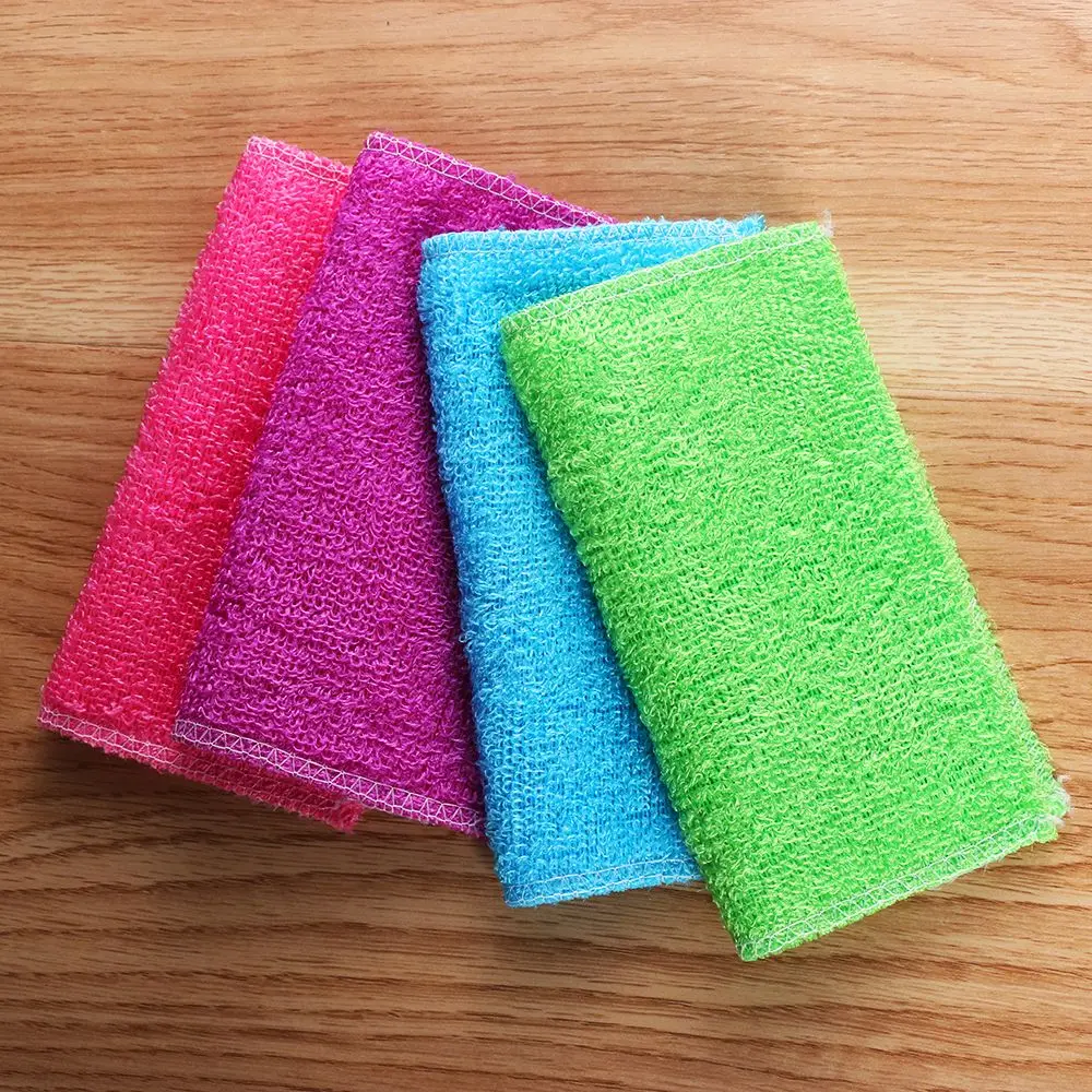 Sd5929dcbd1454cb18a4094ed9875414fM.webp 1/5PCS Magic Kitchen & Dinning Household Bamboo Fiber Cleaning Rags Dish Cloth Washing Towel Scouring Pad - Image 1