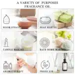 100ml Aromatherapy Fragrance Oil Coconut Strawberry Blueberry Cranberry Peach Cherry Fruit Aroma Oil Reed Diffuser Humidifier Candle Making - Image 6