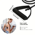 1pc 4-Level Resistance Bands with Handles for Home Workouts and Strength Training - Perfect for Yoga, Pilates,and fitness equipm - Image 2
