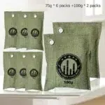 Natural Bamboo Charcoal Air Purifying Bag 250g – Odor & Formaldehyde Eliminator for Car, Home & Closet - Image 4