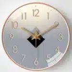 8 Inch Silent Wall Clock | Modern Light Luxury No Ticking Decorative Clock | Stylish Quiet Sweep Movement Wall Clock for Living Room Bedroom Study and Office - Image 12