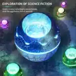 Galaxy Dinosaur Egg Projector Lamp | Bluetooth Starry Sky Night Light with Remote | Kids & Adults Bedroom Star Projector Light - Image 4