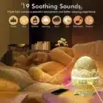 Galaxy Dinosaur Egg Projector Lamp | Bluetooth Starry Sky Night Light with Remote | Kids & Adults Bedroom Star Projector Light - Image 5